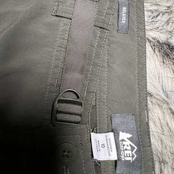 REI zip off cargo hiking pants womens M 10 - Picture 2 of 7